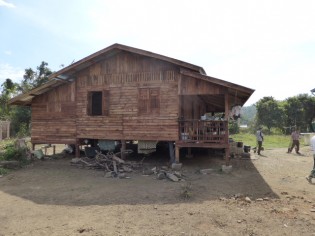 Dormitory house where techers and students live together