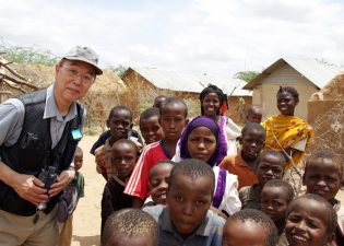 2007年ダダーブのソマリア難民キャンプ訪問(ケニア)